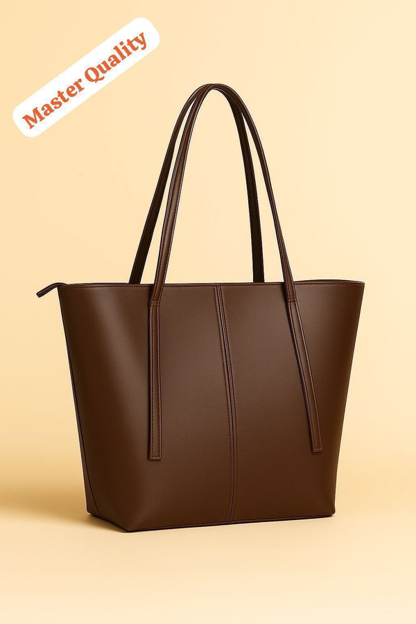 Elegant Premium Leather Tote Handbag